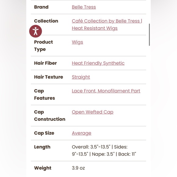 NEW Belle Tress Anatolia Wig In Rootbeer Float Blonde! Beautiful Short Bob - Picture 8 of 8